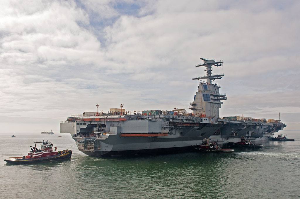 Uss gerald r ford construction #9